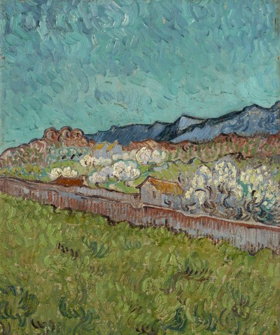 Vue des Alpilles - Vincent van Gogh